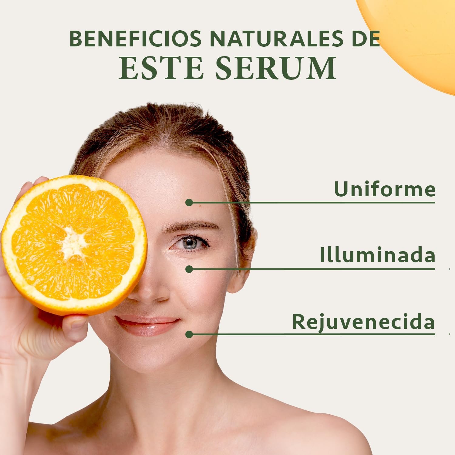 71ISSr7AMfL._AC_SL1500_ Satin Naturel Serum Vitamina C con Acido Hialuronico 100ml - Serum Antimanchas Illuminador para el Rostro Contorno de Ojos y el Escote - Vitamina C Facial Skincare - Imagen 5