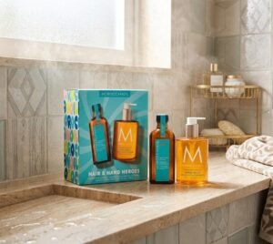 Kit de regalo Héroes para cabello y manos: tratamiento y jabón de manos Moroccanoil